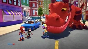 Moon Girl and the Dino Dilemma still