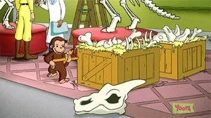 Curious George-asaurus still