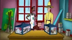 Curious George and the Slithery Day still