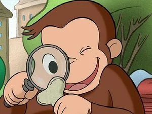 Curious George and the Missing Piece still
