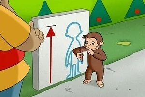 Curious George vs. the Turbo Python 3000 still