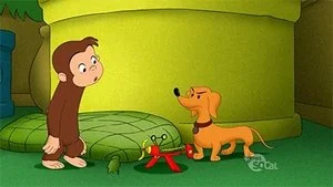 Curious George and the Balloon Hound still