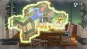 Dr Zap vs. Electroboy still