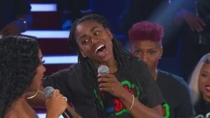 Tiffany Hayes; Angel McCoughtry; Jay Rock still