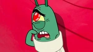 Krabs vs. Plankton still