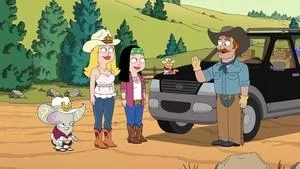 Klaus and Rogu in Thank God for Loose Rocks: An American Dad! Adventure still