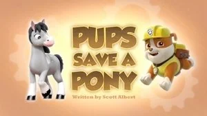 Pups Save a Pony still