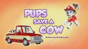 Pups Save a Cow still