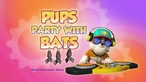 Pups Party with Bats still