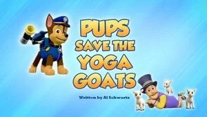 Pups Save the Yoga Goats still