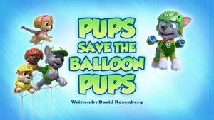 Pups Save a White Wolf still