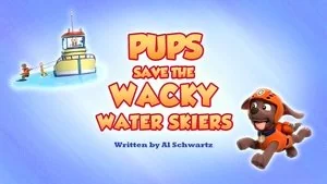 Pups Save the Wacky Water Skiers still