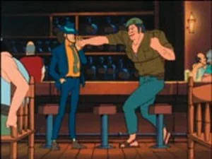 Lupin Travels by Tank still