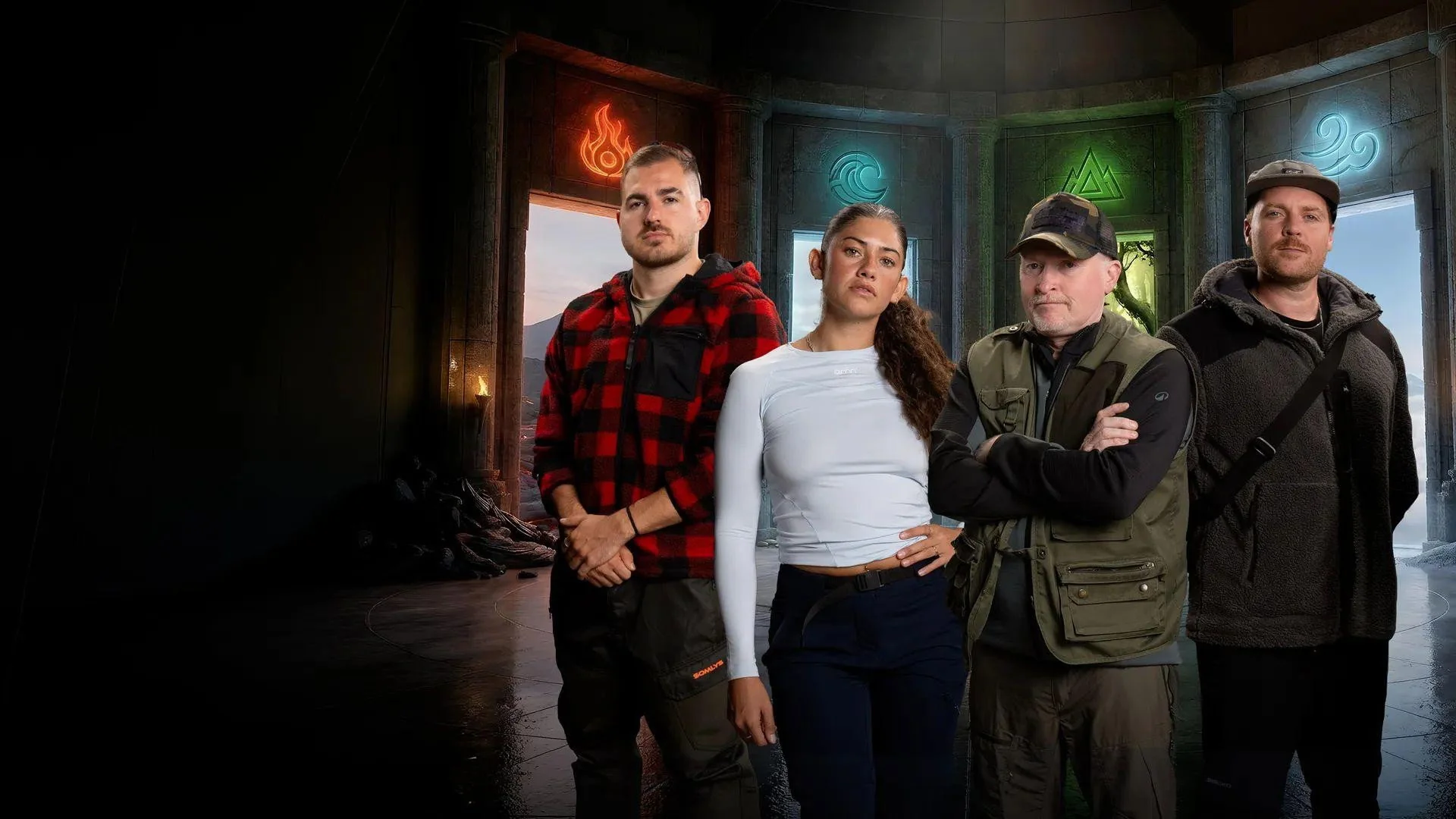 4 ELEMENTS - Allein gegen die Natur - Season 1 - Cast & Crew | Bingebase